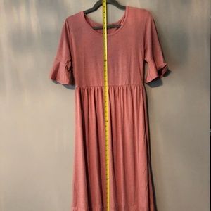 Beautiful pink dress long